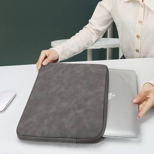 Waterproof Laptop Sleeve 13 14 15.6 16 Inch Notebook Bag For Xiaomi Macbook Air Pro HP Dell Shockproof Business Case Women