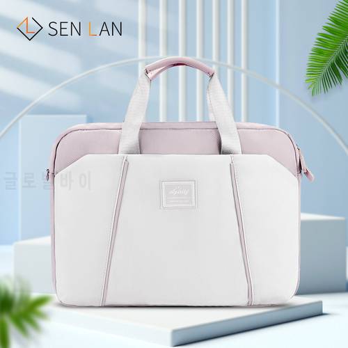 Portable Diagonal Laptop Bag Sleeve Case Unisex Shoulder Handbag Notebook Pouch For 13 14 15.6 inch Macbook Air Pro HP Asus Dell