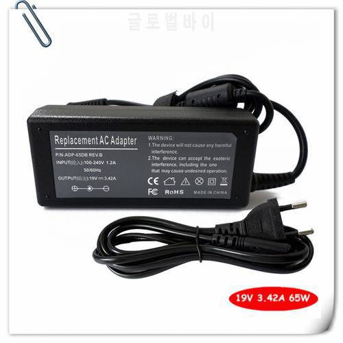 19V 65W AC Adapter Notebook Battery Charger for Acer Aspire 3680-2249 4810TZ 5740-5513 7736z-4088 Laptop Power Supply Cord