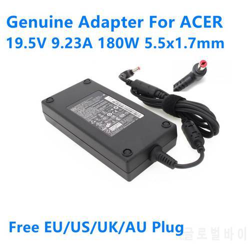 Genuine ADP-180MB K 180W 19.5V 9.23A 5.5x1.7mm A17-180P4A AC Adapter For ACER Laptop Power Supply Charger