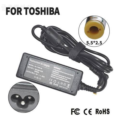 For TOSHIBA 19V1.58A ADP-30JH A PA3743U-1ACA Notebook Laptop Supply Power AC Adapter Charger Cord 30W