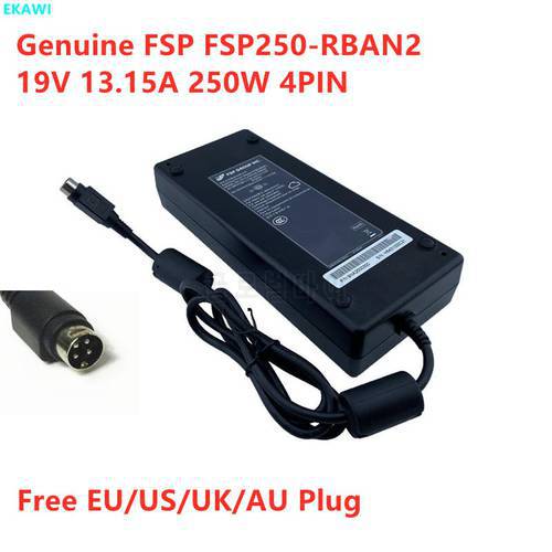 Genuine FSP FSP250-RBAN2 19V 13.15A 250W 4PIN AC Switching Power Adapter For Laptop Power Supply Charger