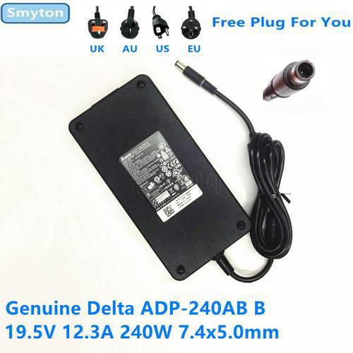 Genuine Delta GA240PE1-00 19.5V 12.3A 240W ADP-240AB B AC Adapter For 180W 230W Laptop Charger