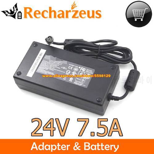 Genuine For FSP FSP180-AAAN1 FSP180-AXAN1 EA11603 Power Adapter 24V 7.5A 180W Laptop Charger For TARGA LT3010 CIRCULAR TFT LCD