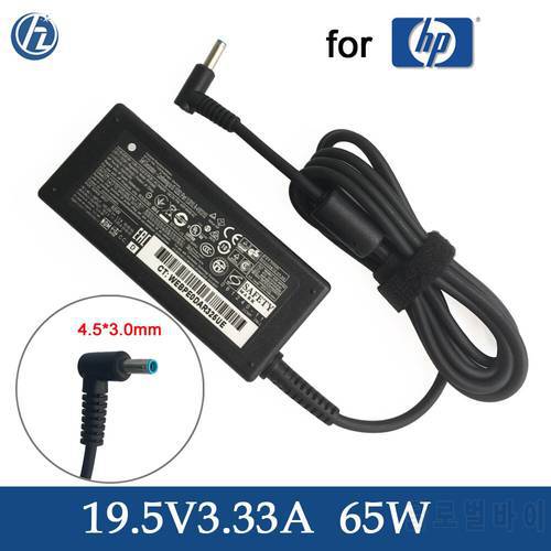Original 65W 19.5V 3.33A AC Adapter Laptop Charger for HP 714657-001,714159-001,710412-001,709985-002 Power Supply