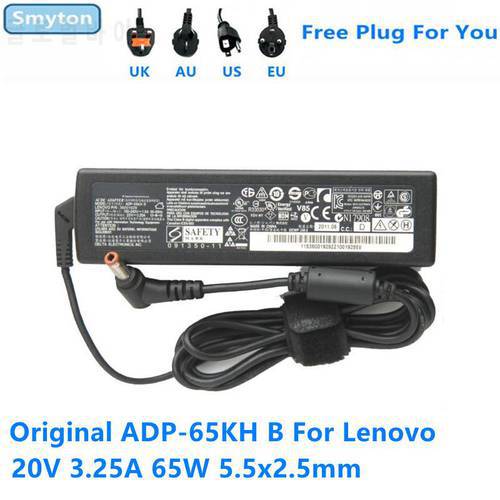 Origina AC Adapter Charger For Lenovo Thinkpad 20V 3.25A 65W ADP-65KH B PA-1650-56LC CPA-A065 Laptop Power Supply