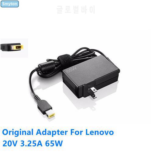 US Plug Original 65W Travel AC Adapter Charger For Lenovo ThinkPad 20V 3.25A X240 X260 T460 X1 FSP065-FCMN2 Laptop Power Supply