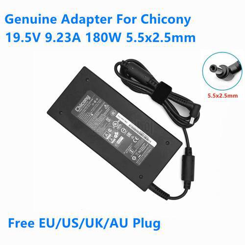 Genuine Chicony A15-180P1A 19.5V 9.23A 180W A180A011L A180A050P AC Adapter For MSI CLEVO GIGABYTE Laptop Power Supply Charger