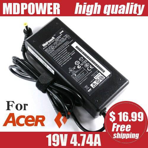For ACER Aspire 5742G 5745G 5749Z 5750G 5750Z 5755G 5810T 5810TZ 5820T 5910G laptop power supply AC adapter charger 19V 4.74A