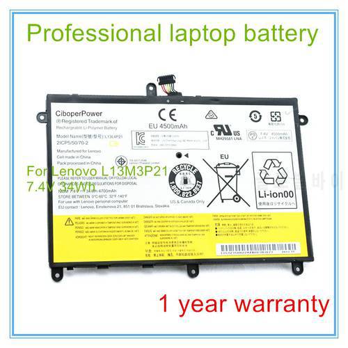 Original Laptop Batteries for L13M4P21 11 L13L4P21 20332 battery 34WH