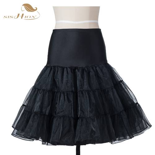 Tutu Skirt Rockabilly Petticoat Underskirt Fluffy Pettiskirt for Wedding Bridal Retro Vintage Women Gown Faldas Tulle Skirt