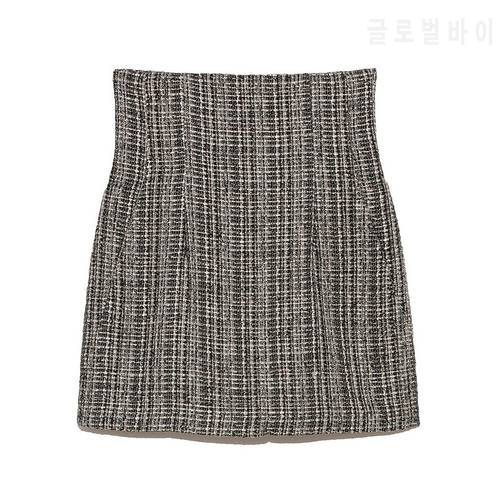 Neploe 2023 Autumn Winter New Design Fashion Women Short Jupes Japan Style Faldas Solid Casual High Waist Slim Mini Skirts