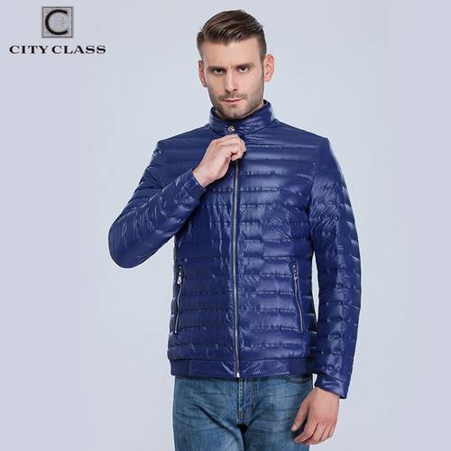 City Class 2019 New Ultralight Mens 90% White Duck Down Jacket Autumn Winter fashion duck down coat windproof for male 133