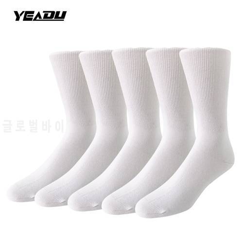 5 Pairs/Lot Professional Cotton Top Quality Diabetic Special Care Health Women&Men&39s Socks White Black Grey Breathable Soft Sox