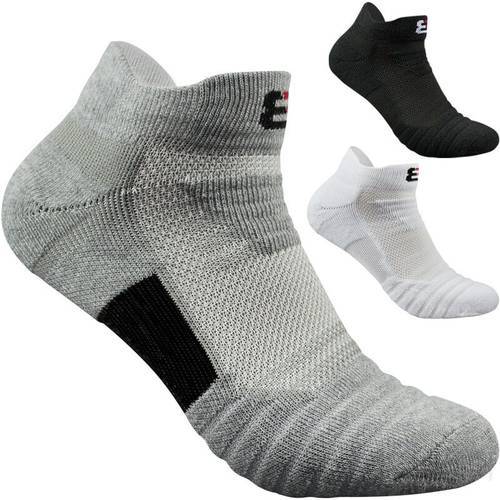 (3 Pairs) High Quality Men Socks Fashion Thick Mens Socks Thermal Towel Bottom Foot Wear Terry Combed Cotton Men Ankle Sock Meia