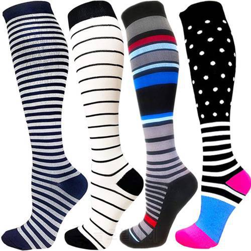 Stockings Unisex Compression Socks Cycling Socks Fit For Nurses,Doctors, Teachers, Edema, Diabetes, Varicose Veins Socks
