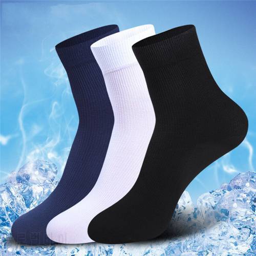 2021 Men&39s Cotton Socks New styles 10 Pairs / Lot Black Business Men Socks Breathable Spring Summer For Male