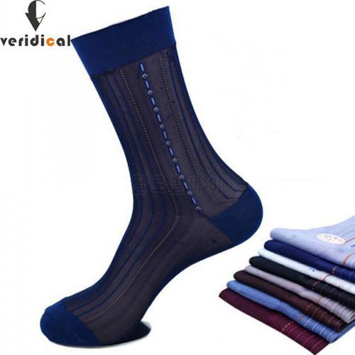Large Size Summer Socks Mens Nylon Thin Breathable Husbands Fathers Solid Endurable Loose Work Vintage Silk Short Socks Sokken