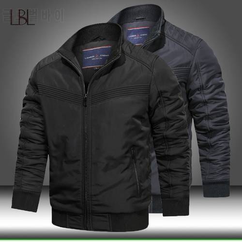 Men Winter Outwear Thick Warm Fleece Jacket Parkas Male Tactical Slim Fit Pilot Windproof Overcoat Mens 2022 New Bomber Coat