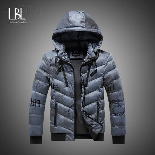 Winter Hoody Parkas Hombre Men&39s Jacket 2022 New Cotton Padded Jackets Men Fashion Tops Zipper Outerwear Coats Bomber Jacket