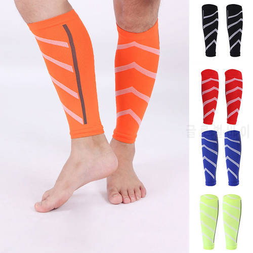 1Pair Calf Compression Sleeves Leg Compression Socks Runners Splint Varicose Vein Calf Pain Relief Calf Guards Running Socks Hot