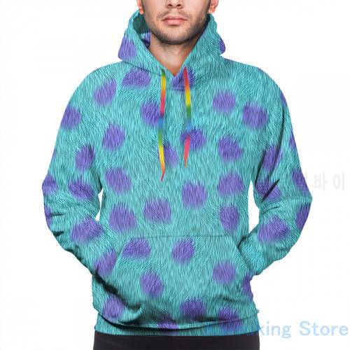 Mens Hoodies Sweatshirt for women funny Sully Fur Monsters Inc Inspired print Casual hoodie Streatwear