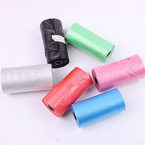 New Qualified Delicate 10Roll Degradable Pet Dog Waste Poop Bag With Printing Doggy Bag Hot Selling
