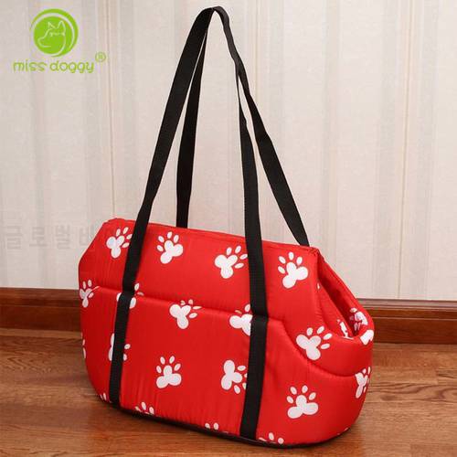 Dot Printed Dog Carrier Dog Backpack Cozy & Soft Puppy Cat Dog Bags Outdoor Hiking Travel Puppy Bag Shoulder Carrier