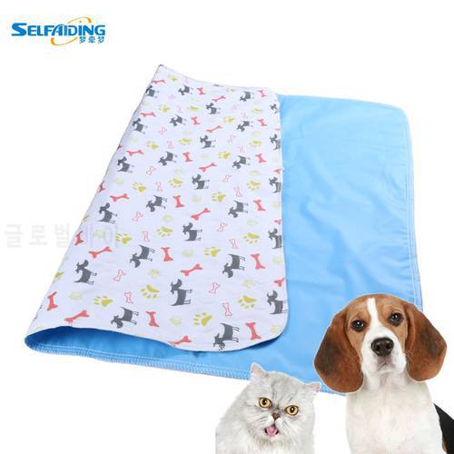 Nine Patterns of Waterproof Reusable Dog Bed Mats For Dog Urine Pads Puppy Pee Pad Pet Training Pad Rug with 3 Size PTP-803-811