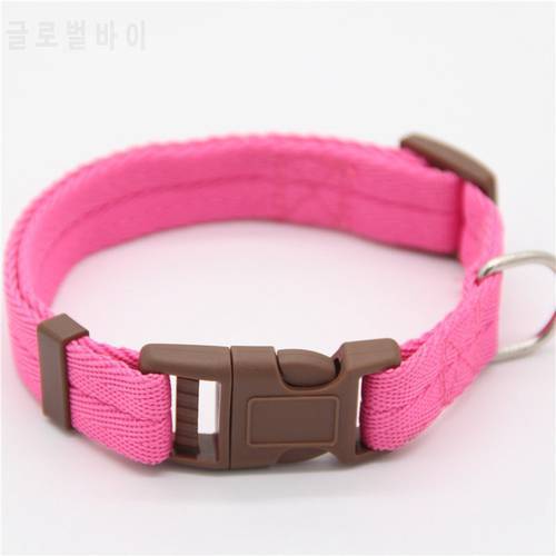 Dadugo Pet dog collar nylon adjustable clip buckle dog collars head collars size S/M/L/XL puppy large dropshipping