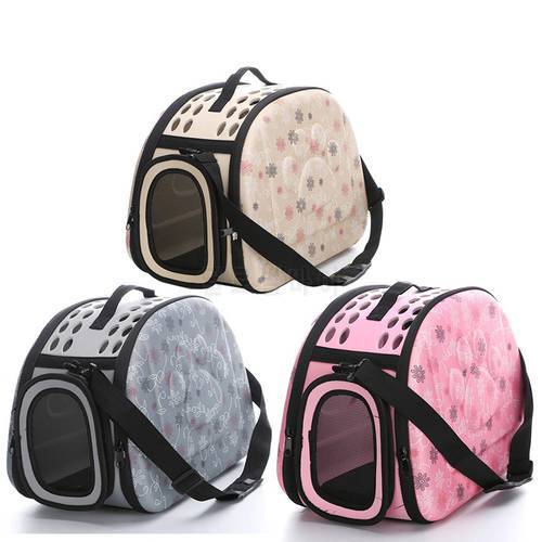 Luxury Foldable Cat Carrier Soft EVA Outdoor Pet Dog Shoulder Bag Large Space Puppy Kennel Portable Cats Backpack Bags