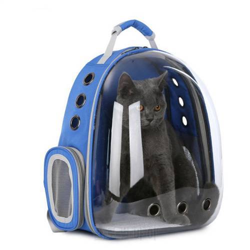 Explosion Models Pet Supplies Cat Bag Space Capsule Pet Bag Breathable Cat Out Bag Portable Transparent Pet Backpack