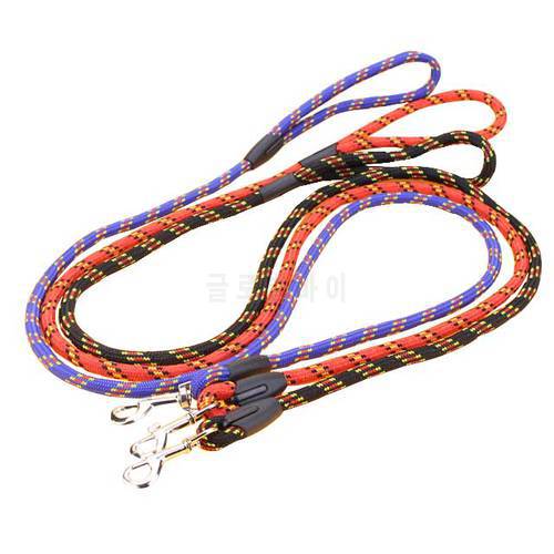 Strong Dog Leashes Solid Thick Nylon Colorful Design For Small Large Cat Outdoor Walking Collar Leads Pet Products Accessories