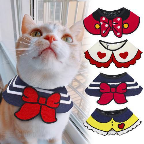 Cat Clothes Costume Pet Cat Puppy Accessories Scarf Collar For Small Dogs Cats Kitten Pets Accessories Mascotas Pet Products