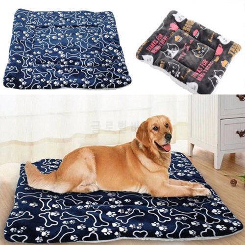 Pet Large Dog Blanket Bed Washable House Puppy Cushion Large Dog Cage Mat Mattress Kennel Soft Crate Multifunction Mat