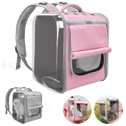 Pet Carrier For Dogs Cat Breathable Dog Backpack Cat Carrier Carrying Bag Portable Dog Outdoor Travel Bag for Yorkie Chihuahua