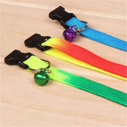 Hot Pet Collar Pet Cute Little Footprints Adjustable Necklace Nylon Polyester Puppy Cat Supplies Colorful Cat Collars