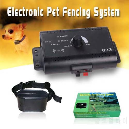 Electronic Smart Dog In-ground Pet Fencing System 023 dog training fence collar