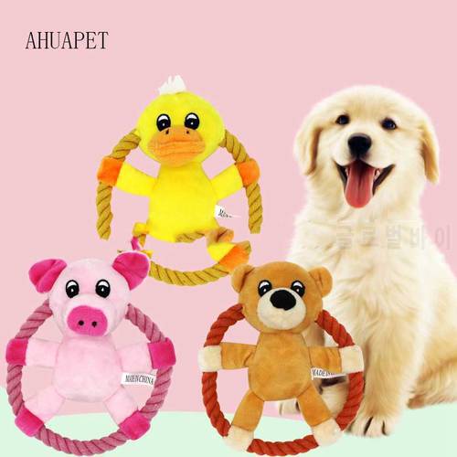 Toys For Cats Indestructible Dog Toys Dogtoy For Large Dogs Cartoon Puppy Chew Squeaker Training Durable Quack Sound Throw