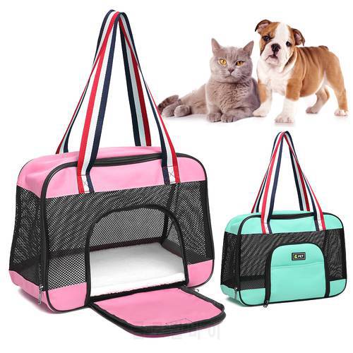 Durable Cat Bag Protable Pet Shoulder Bag Breathable Puppy Cat Carrier Bag Cats Box Small Dog Pet Travel Handbag for Chihuahua