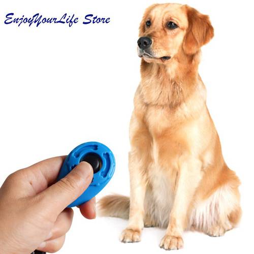 Dog Training Whistle Pets Training Clicker + Lanyard Set Pet Dog Trainings Products Supplies 4 Colors