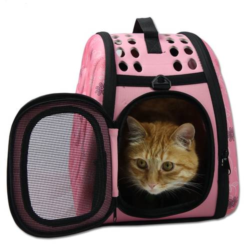 Pets Cat Carrier Bag Cat Cote Shoulder handle Carry Bag Puppy Small Dog Breeds Backpack Bag