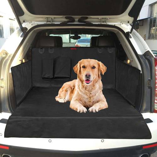 Car Seat Cover Dog Car Mat Waterproof Pet Dog Carrier Cars Rear Back Seat Mat Hammock Cushion Protector 600D Oxford 185X105cm