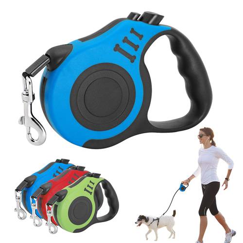 10ft/16.5ft Retractable Dog Leash Automatic Nylon Dogs Lead Rope 3M/5M Pitbull Pet Leashes Walking For Small Medium Dog