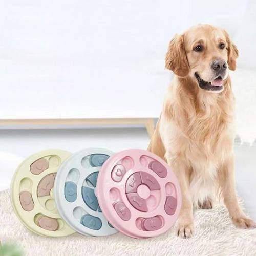Portable Pet Dog Feeding Food Bowls Puppy Slow Down IQ Eating Feeder Dish Bowel Prevent Obesity Dogs Playing Puzzle Toys Dish