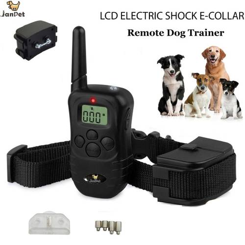 JANPET Basic Training Collar PUPPY Dog Electric Shock Collar 300m Remote PETS Training Collars