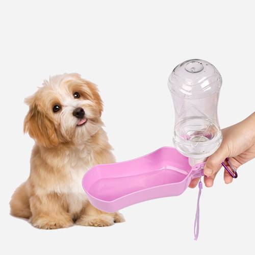 280/518ml Portable Puppy Dog Water Bottle For Dogs Cats Foldable Pet Water Bottle Pets Outdoor Travel Drinking Bowl Water Feeder