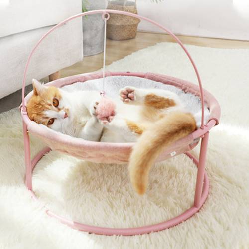 Four Seasons Universal Cat Litter Cradle Chair Cat Princess Soft Comfortable Dog Bed Dog Cat Bed Cat Recliner Pet Supplies DB506
