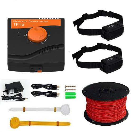 1/2/3 Dogs Friendly Underground Electric Pet Dog Fence Containment System Waterproof Transmitter Safety Shock Collar System