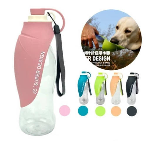 Portable Outdoor Pet Puppy Bowl Expandable Silicone Travel Dogs Bowl Foldable Plastic Dog Cat Drinking Water Feeder 650ML